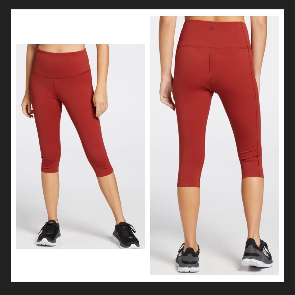 CALIA Women's Sculpt Knee Length Bike Short